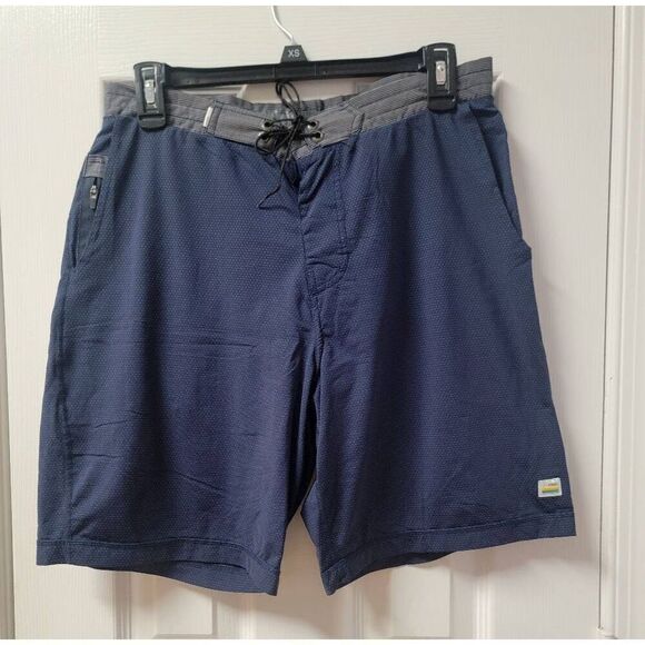 Vuori Banks Shorts Blue  30 - Picture 1 of 7